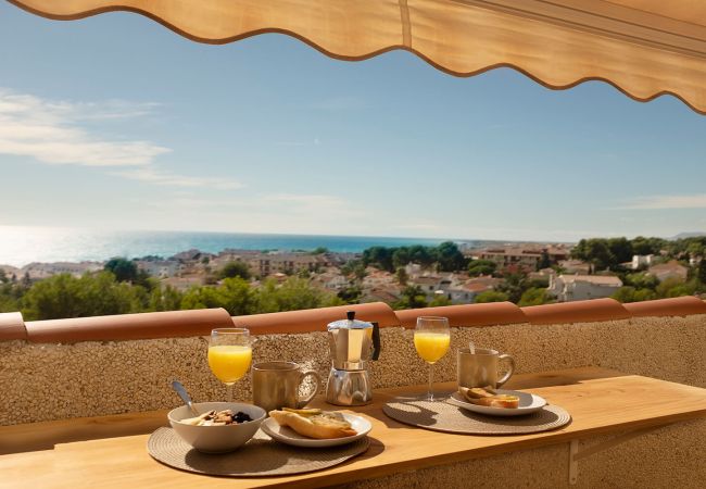 Apartamento en Alcoceber / Alcossebre -  TERRAZA AZUL - Atico con vistas al mar